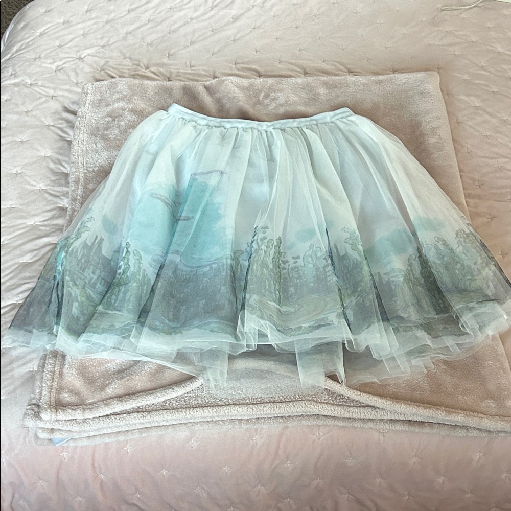 LC Lauren Conrad Pastel Blue Disney Cinderella Tulle Skirt